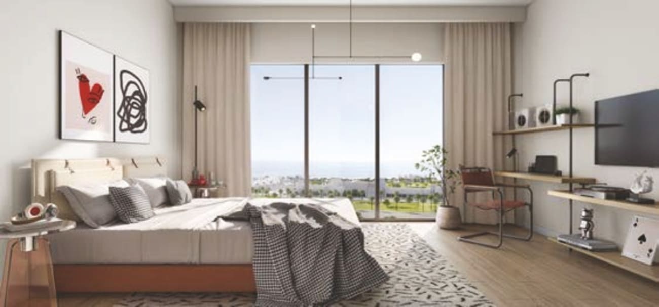 Nouran Living stylish bedroom interior Saadiyat Island